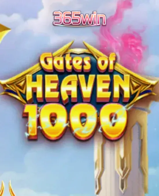 The celestial palace gates of the Gates of Heaven 1000 slot machine